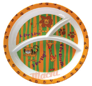Three Part Round Children Plate
