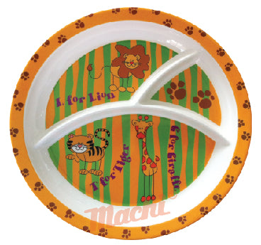 Three Part Round Children Plate