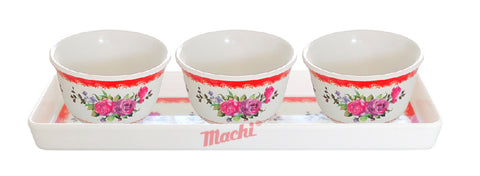 Small Buddhist Cup Dish (for 3 cups)