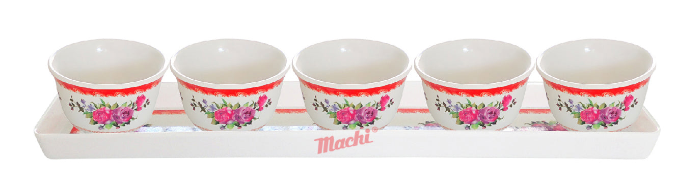 Large Buddhist Cup Dish (for 5 cups)