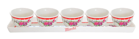 Large Buddhist Cup Dish (for 5 cups)