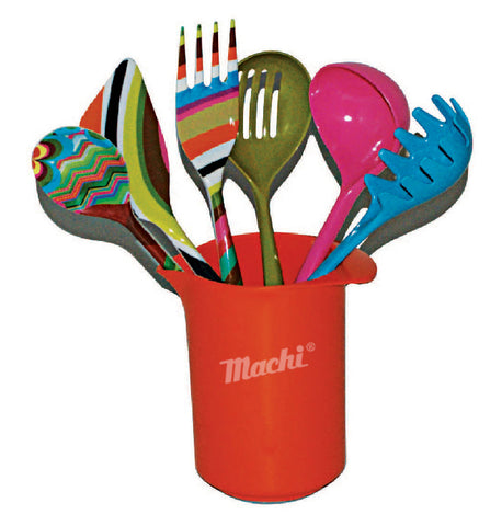 6pcs Utensil Set w/ Jug