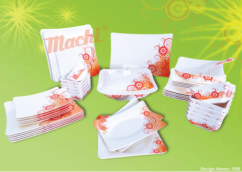 43pcs Ornaline Dinner Set